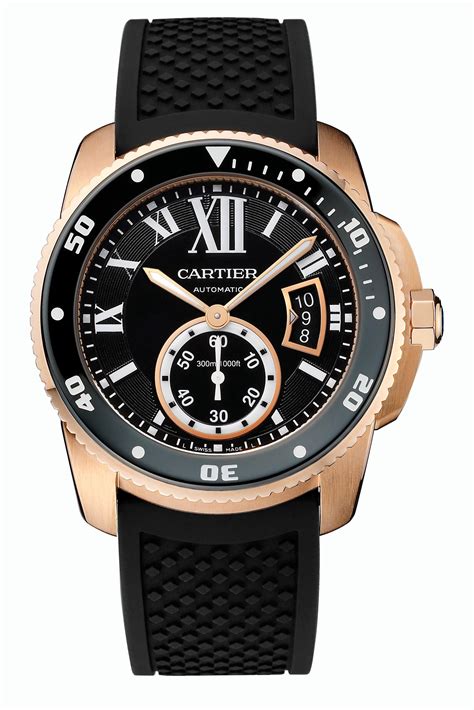 calibre de cartier rose gold